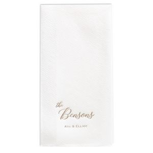 Personally Your Own Premium Guest Towel w/uncoined Edge (White)