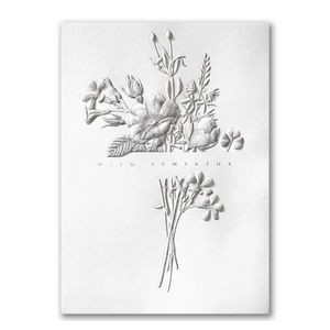 Wildflower Thoughts Sympathy Card