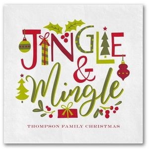 Jingle & Mingle Beverage Ooh La Color Napkin