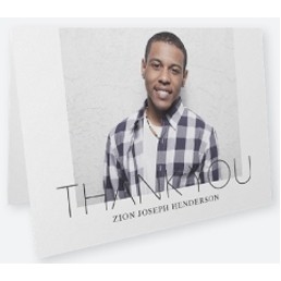 Simple Thanks Thank You Card