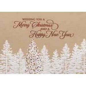 Rustic Christmas Forest Card