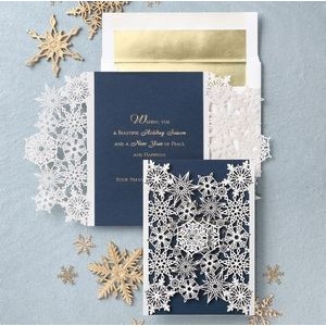 Snow Filled Dreams Holiday Card