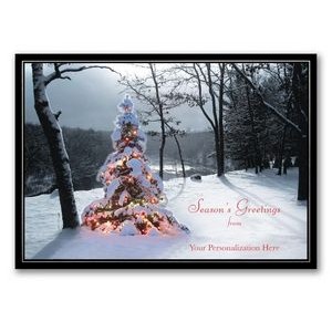 Bright Tree Front Imprint Card