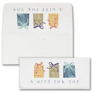 A Gift For You Currency Envelope
