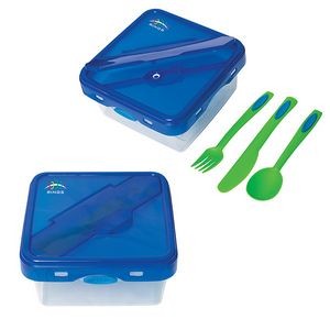 Albertan Lunch Container With Cutlery
