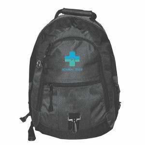 Two-Tone Polyester Backpack