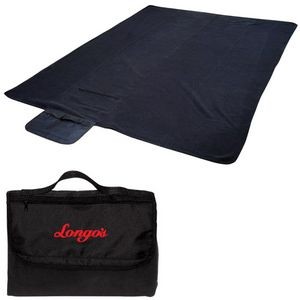 Outdoor Fleece Blanket with Carrying Bag