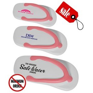 Union Printed - Flip Flop Ball Stress Reliever with 1-Color Print - 1786