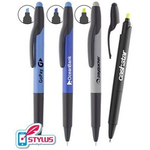3-in-1 Highlighter Stylus twist Pen