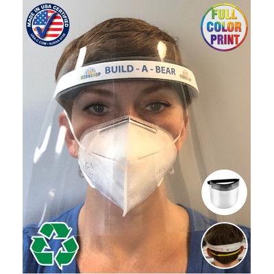 Certified USA Made - Face Shield - Full Color Print