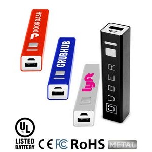 Rectangle USB Rechargeable Power Bank (2200 mAh)