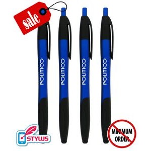 Closeout Colored Barrels - Effective - Stylus Pens with Black Trim