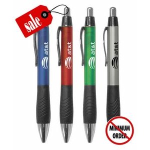 Closeout - Habitual - Clicker Pen w/ Grip - No Minimum