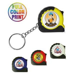 Tape Measure keychain-Full Color Print