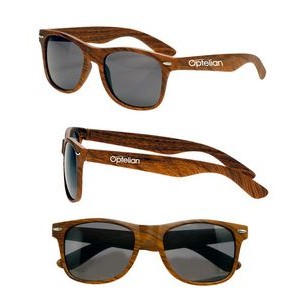 Retro Woodgrain Sunglasses