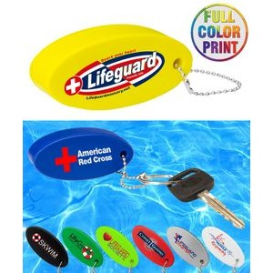Floating Stress Reliever Keychain Ball - Full Color
