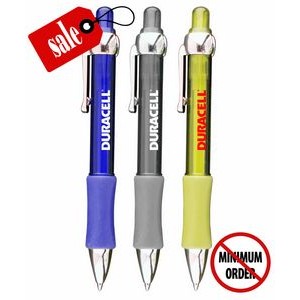 Union Printed - Summit - Clicker Pen with Grip- 1-Color Print - No Minimum - 341CV