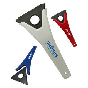 3-in-1 Ice Scraper with Interchangeable Blades - 1-Color Print