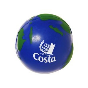 Union Printed - Earth Ball World Stress Relievers - 1-Color Print