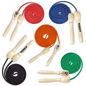 9' Wooden Handle Jump Rope ... Exercise Gym Promotions - IN