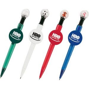 Soccer Sports Theme Ballpoint Pen - Closeout - Sports Promotions