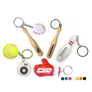 Fun Popular Sports Balls Keychains