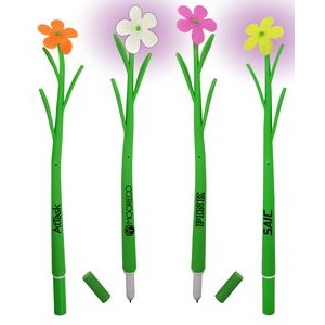 Flower Shaped Ballpoint Pen - Garden, Florist, Love Promotions