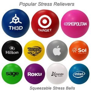 Stress Ball, Semi Soft Squeezable Stress Ball