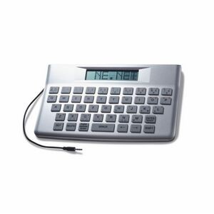 Scrolling Message Clock Keyboard