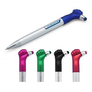 2-in-1 Stylus & Ballpoint Pen with Thumbs-Up