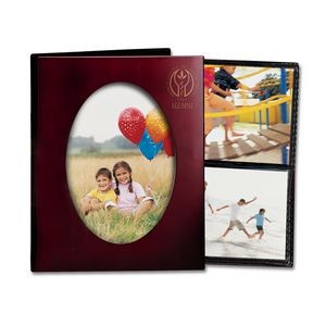 Solid Wood Photo Box in Rosewood Finish (120 of 4" x 6" Photos)