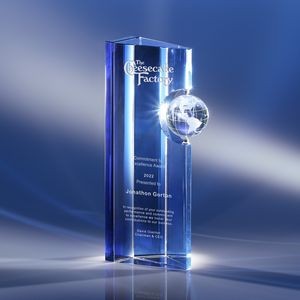 Rising Prosperity Crystal Globe Award