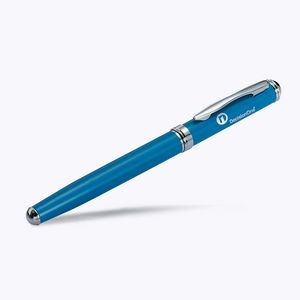 Platinum Series Ultra Fashionable Cap Off Roller Ball Pen with Enamel Finish