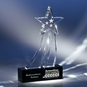 Shooting Star Crystal Award