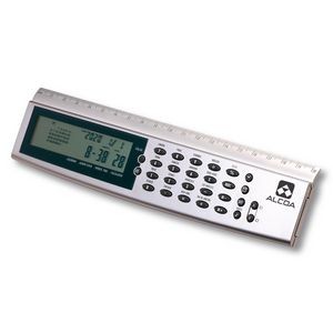 Multi Function Digital World Time Desk Clock Ruler