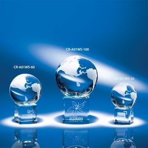 Global Cube Crystal Award 2-3/8