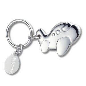 Airplane Key Holder with Hang Tag