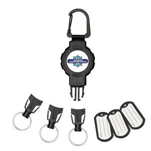 Quik-Connect Multi-Key Management System - 6 keys with Carabiner