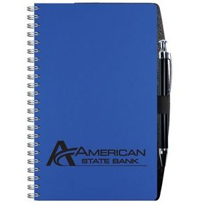 Poly Weekly Planner w/Pen Safe Back Cover & Pen
