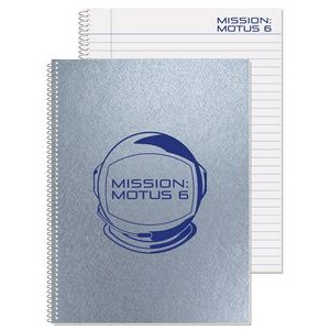 Metallic Composition Notebook (8 3/16