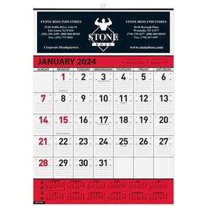 Contractor Calendar w/1 Color Imprint (18"x25")