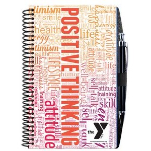 Full Color Academic Weekly Planners w/ Pen Safe Back & Pen (5 1/4" x 8 1/4")