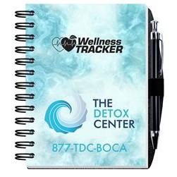 Full Color Wellness Journal w/Pen
