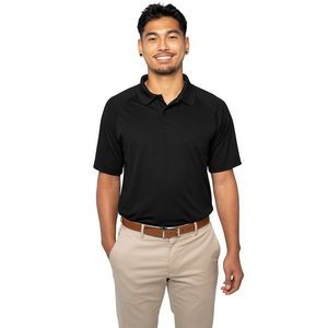 Men's Classic Solid Wicking Polo Shirt