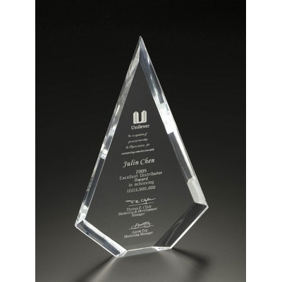 8" Bevel-Edge Spearhead Award