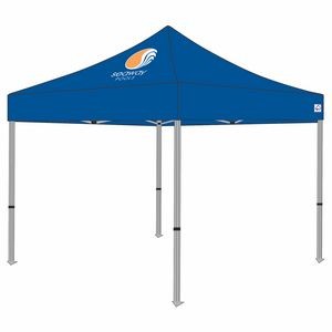 Daily Use Steel DS 10x10 Custom Canopy Kit (Full Color Thermal Print, 1 Location)