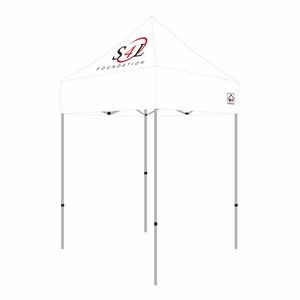 Daily Use Steel DS 5x5 Custom Canopy Kit (Full Color Thermal Print, 1 Location)