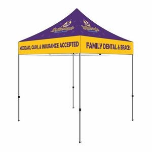 Daily Use Steel DS 8x8 Custom Canopy Kit (Full Color Digital Dye Sublimation)