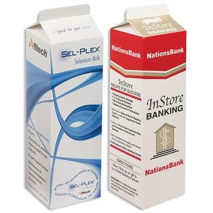 Milk Carton Box (9"x3"x3")