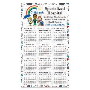 Calendar Card w/Repositionable Strip (2-7/8"x5")